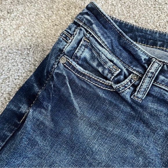 Silver Jeans Co. size W29/L31  Tuesday slim boot women’s faded blue Jean - Picture 8 of 12